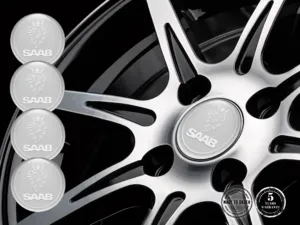 Saab Adesivi Cerchio Edizione Upgrade Cupola Stile
